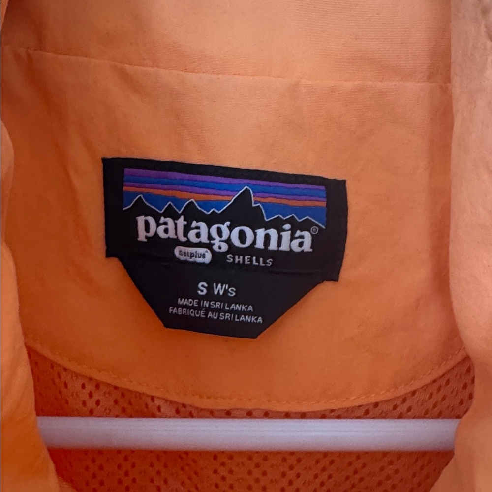 Patagonia Orange Rain Coat - Picture 2 of 4